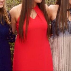 Laundry by Shelli Segal Hot Pink / Coral Dress